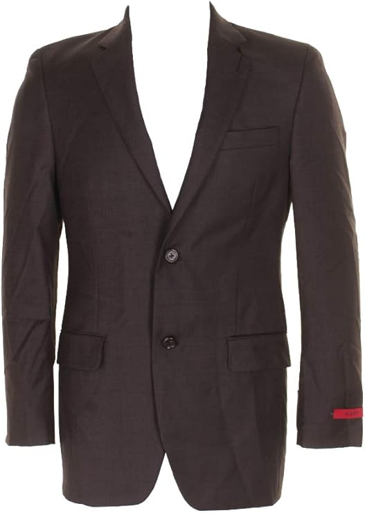 alfani red slim fit suit