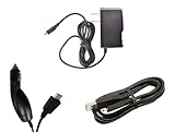 Motorola Moto E (2nd Gen 3G / 4G LTE) - Premium Bundle Pack - Car Charger + Travel Wall Charger + Micro USB Data Transfer Cable + Atom LED