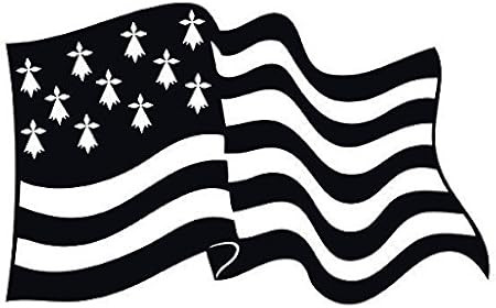 Reves De Bretagne Sticker Drapeau Breton Sans Fond Blanc Amazon Fr Cuisine Maison
