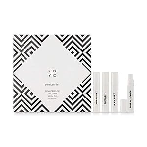 KIERIN NYC Discovery Set – 4 New Eau de Parfum Sprays 0.07 Fl.oz. / 2ml.