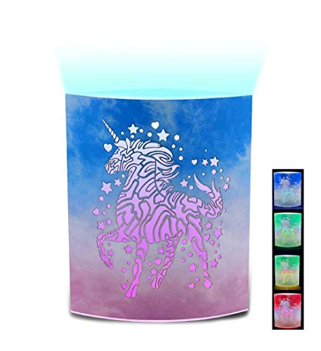 CoTa Global Color Changing LED Light Lantern Magical Unircorn Art Design Home Garden Décor 6.5 Inch CoTa Global Color Changing LED Light Lantern Magical Unircorn Art Design Home Garden Décor 6.5 Inch