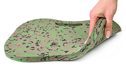 Universal EVA Foam Pad with Innovative Texture High Quality Comfortable Sitting and Kneeling Pad Outdoor Gardening Camping Stadium Mat for Bleachers Kayak Yoga and More. Moist and Waterproof