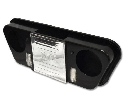 Madjax Golf Cart Universal Overhead Stereo Console - Black
