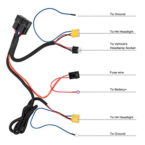 Escalade Headlight Wiring Harnes - espressorose
