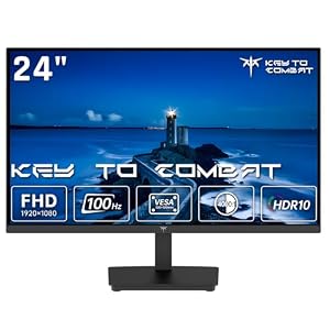 KTC 24インチモニター FHD(1920*1080) 100Hz 4000:1コントラスト比 HDR10 VAパネル 300cd/㎡ Adaptive Sync対応 H24V27