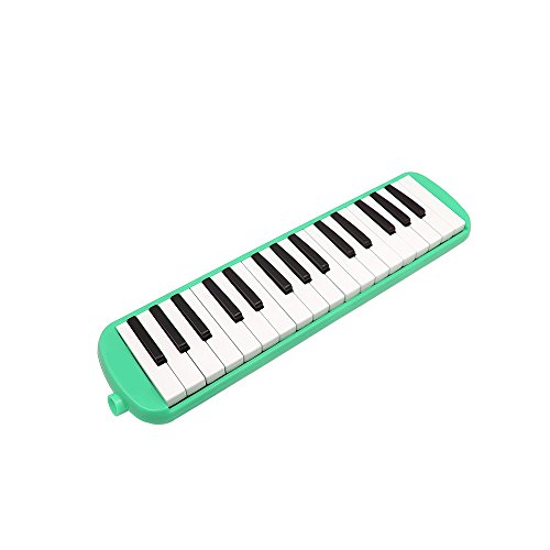 Soogo Melodica with Mouthpiece & Hose & Bag for Children (32-Key Green) - Thumbnail 5