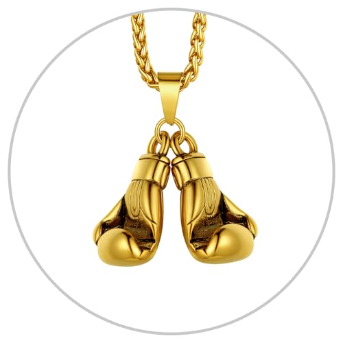 01. Boxing Gloves- Gold Plated