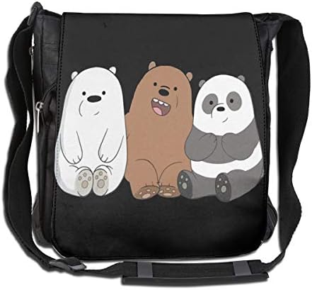 Cool We Bare Bears Crossbody Bag Unisex Single Shoulder Pack