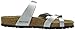 Birkenstock Women's Mayari Sandal,Silver,38 EU/7-7.5 M US