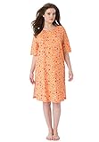 Dreams & Co. Women's Plus Size Tag-Free Knit Sleepshirt