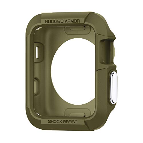 Spigen-Rugged-Armor-Designed-for-Apple-Watch-Case-for-42mm-Series-3Series-21Original-2015-Olive-Green