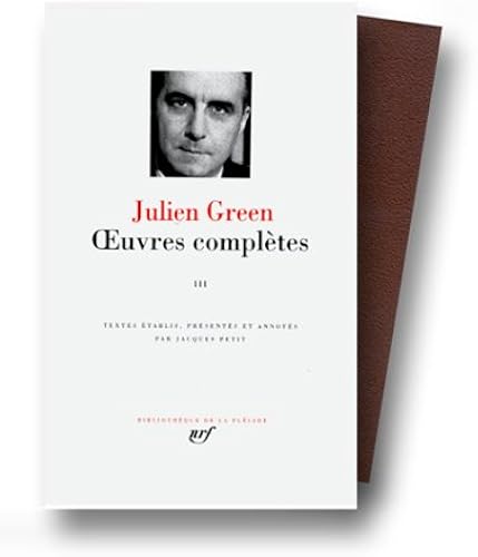 Download Green : Oeuvres complètes, tome 3 PDF
