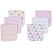 BaeBae Goods Burp Cloths for Baby Girl - Ultra Absorbent Burping Rags - Anti Shrink Unisex Burpy Clothes - Super Soft Jersey Cotton, Large 21