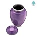 Adult Embrace Purple Butterfly Cremation Urn for Ashes