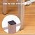High Density Foam Tape, Seal Strip Self Adhesive Weather Stripping for Doors Seal and Window, Insulation Single Sided Foam Strips