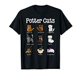 Harry Pawter Cute Kitten Potter Cats TShirt