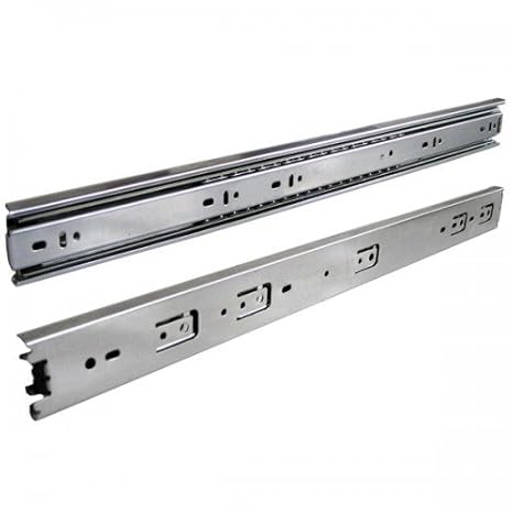 Single Pairs 14 Inch Ball Bearing Full Extension Drawer Slides