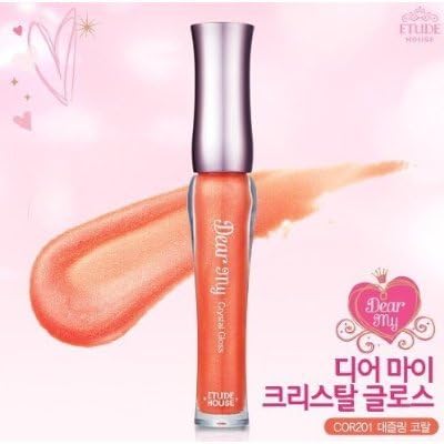 Etude Houes Dear My Crystal Lip Gloss - #COR201 Dazzling Coral