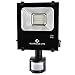 GLORIOUS-LITE 20W Motion Flood Lights,1600lm Outdoor LED Floodlights,Waterproof,Daylight White 6000K,PIR Sensor Security Light for Entryways, Stairs,Yard,Patio and Garage(NO Plug)