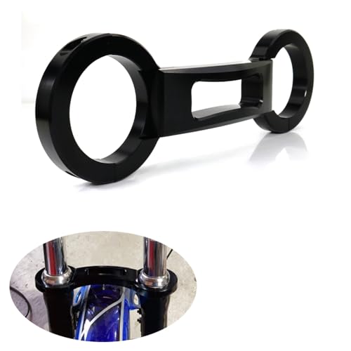 Xitomer Staffa forcella da 49 mm, adatta per Dyna Street Bob FXDB 2006-2017, FXDL/FXDLS/FXLR 2006-2021, V-Rod VRSCA/VRSCB/VRSCAW 02-10, Super Glide FXD/FXDI/FXDI35 2006-2010