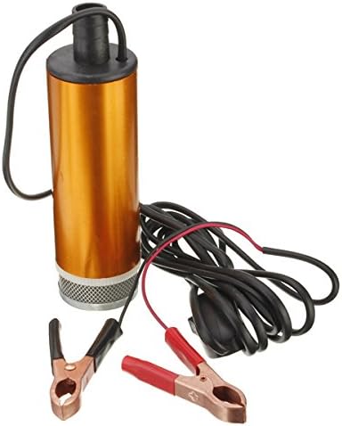 12V DC Diesel Water Oil Fuel Transfer Pump Car Truck Camping Submersible