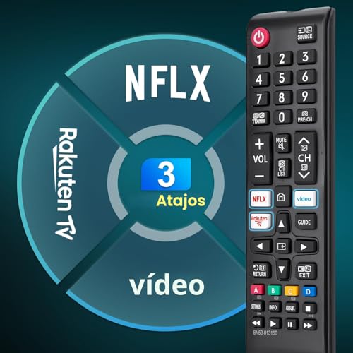 Remote-for-Samsung-Smart-TV, BN59-01315B Remote-to-Distance-Universal-for-Samsung-Television (Pack of 2)