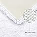 NORCHO Soft Shaggy Bath Mat Non-Slip Rubber Bath Rug Luxury Microfiber Bathroom Floor Mats Water Absorbent 32