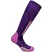Eurosocks Snow Ski Socks, Ultra Smooth No Bunching, No Pinch Seamless Toe, Padded Shin Protection Comfort-3211