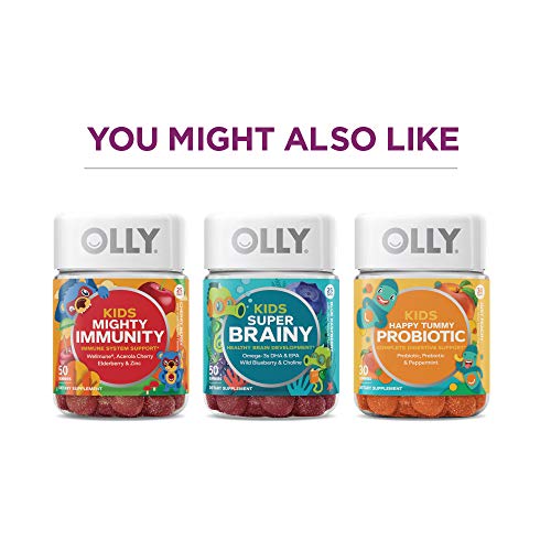 OLLY Kids Multi + Probiotic Gummies, 50-Day Supply, Yum Berry Punch - Image 8
