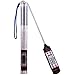 Digital Meat Grill Thermometer-JVITA Instant Read Kitchen Cooking Classic Pen Style Household Thermometer, Long Probe, LCD Screen, Best for Food, Meat, Grill, BBQ, Milk, and Bath Water, Black