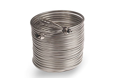 Click Here to See More Images Jockey Box Coil 3/8-inch 50' Stainless Steel Tubing with Fittings