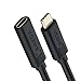 Short USB C Extension Cable, VCZHS 1.5 ft USB Type C Extension Cable Male to Female USB C Cable Extension Extender Cord Type C Thunderbolt 3 for Nintendo Switch MacBook Pro Samsung Galaxy