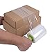 HURRICANE Stretch Wrap Film with Plastic Handle, 2 Pack Mini Clear Stretch Wrap Film Roll, 80-Gauge 5 Inch 1000 Ft, Clear Shrink Wrap Roll Stretch Plastic Wrap Roll, for Packing, Moving, Storage