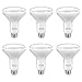 Philips 462291 Led Dimmable BR30 Light Bulb, 650 lm., 5000-Kelvin, 9W, E26 Base, Daylight (Pack of 6)