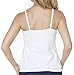 Alessandra B Women's Underwire Bra Camisole, Sleeveless, Scoop Neck, One Size, Standard Length