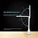 LED Desk Lamp,ICOCO Portable Eye-care LED Desk lamp,3-level Dimmer Suitable for Reading/Relaxation/Bedtime,Night Light,Touch-sensitive Control Panel,Built-in Rechargeable 2000mA Lithium Battery