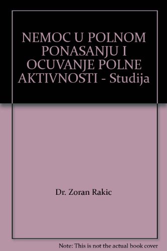 NEMOC U POLNOM PONASANJU I OCUVANJE POLNE AKTIVNOSTI - Studija