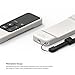 elago R1 Intelli Case [Solid White]-[Magnet Technology][Anti-Slip][Lanyard Included][Heavy Shock Absorption] Compatible with Apple TV Siri Remote 1st Generation