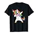 Dabbing Unicorn T-Shirt - Unicorn Dab T-Shirt - Unicorn Gift T-Shirt