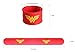 Justice League Superhero Slap Bracelet for Kids Boys & Girls Birthday Party Supplies Favors (14 Pack Assorted Superheros)