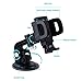 Gosin® 360° Rotating Windshield Car Mount Car Cradle Universal Smartphone Holder, Universal Mobile Phone Holder
