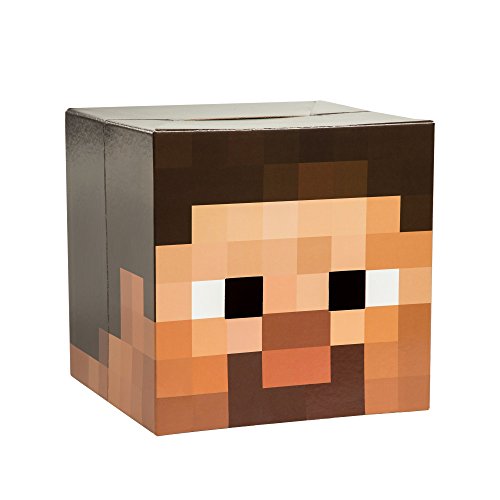 JINX Minecraft Head Costume Mask Set (Steve and Creeper) Clothing, Shoes & Jewelry, Costumes & Accessories, Kids & Baby, Girls, Masks