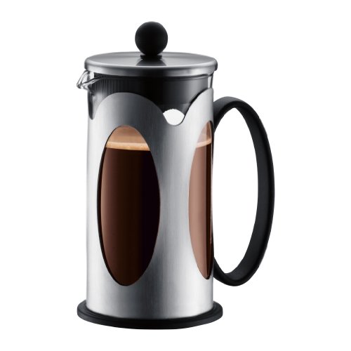 BODUM Kenya Coffee Maker, 3.Cup, 0.35l, 12 oz, Stainless Steel Amazon