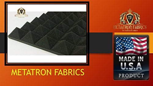 Acoustic Foam Pyramid covers 48 sq Ft - Sound Proofing /Blocking/Absorbing Acoustical Foam (12 Pack) 2" X 24"X 24" - Made in the USA!