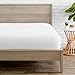 Bare Home 2-Pack Fitted Bottom Sheets Twin XL - Premium 1800 Ultra-Soft Microfiber - Deep Pocket (Twin XL, White)