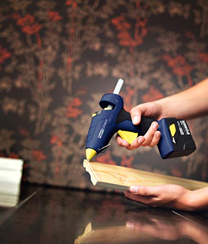 Rapid Akku Heiβklebepistole BGX300, 12mm Klebepistole fÏr Fixieren und Reparieren, 60 Min. kabelloser Betrieb, 7.4V Li-Ion Akku – Bild 4