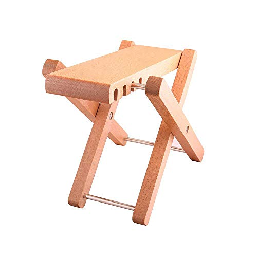 Timiy Solid Wood Guitar FootStools Adjustable 4 Levels Professional