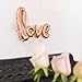 TOYMYTOY LOVE Designed Foil Balloon Mylar Balloons for Wedding Party Decoration (Rose Gold)