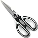 Kitchen Shears Kitchen Scissors DOGOO Heavy Duty Kitchen Purpose Utility Shears for Chicken, Poultry, Fish, Meat, Vegetables, Herbs,BBQ (Black/White)