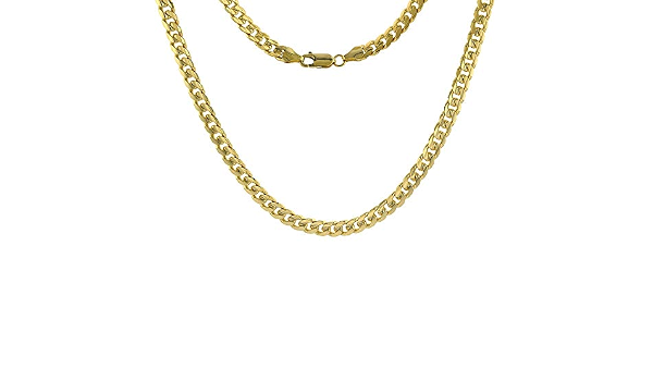 Solid 14k Gold 6.5mm Miami Cuban Link 